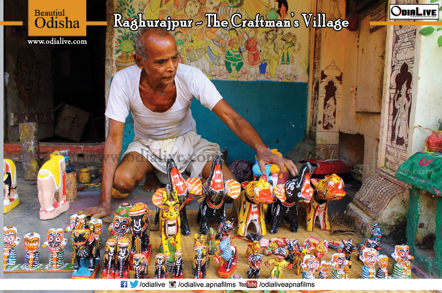 Raghurajpur : The Craftman's Village